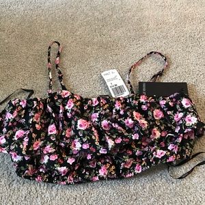 Forever 21 floral crop camisoles